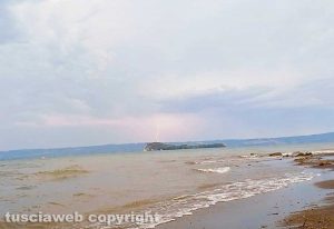 Bolsena - Fulmini sul lago