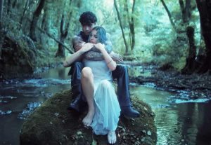 Oriolo Romano - Tony Effe e Rose Villain al parco della Mola per l'uscita del remake di "The crow - Il corvo"