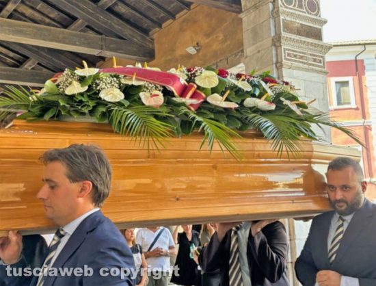 Civita Castellana - I funerali di Fabrizio Rompietti