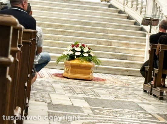 Civita Castellana - I funerali di Fabrizio Rompietti