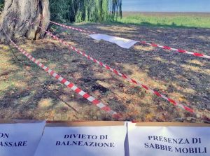 Lago di Monterosi, la zona interdetta