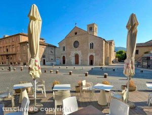 Terni deserta sotto il periodo di Ferragosto