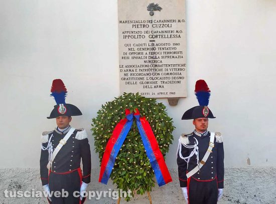 Viterbo - Il 44esimo anniversario dell'eccidio di Ponte dei Cetti