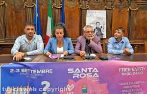 Viterbo - La presentazione del concerto di Santa Rosa