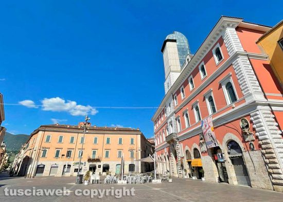 Terni deserta sotto il periodo di Ferragosto