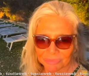 Mara Venier alle terme Salus