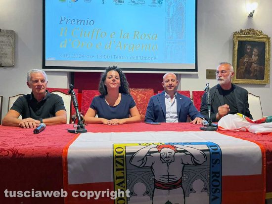 Viterbo - Il premio il Ciuffo e la Rosa - La presentazione delle opere