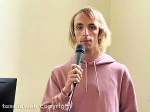 Viterbo - Il vice presidente di TusciaPride Mirko Giuggiolini