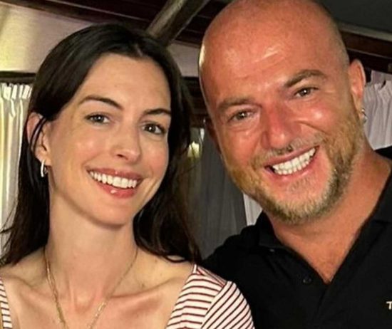 Anne Hathaway e Nicola Saverio Terni
