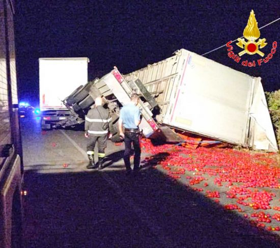 Civitavecchia - Incidente sulla Provinciale 7b