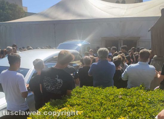 Civitavecchia - I funerali di Gabriele Romiti