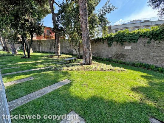 Viterbo - Risistemato parco Melvin Jones