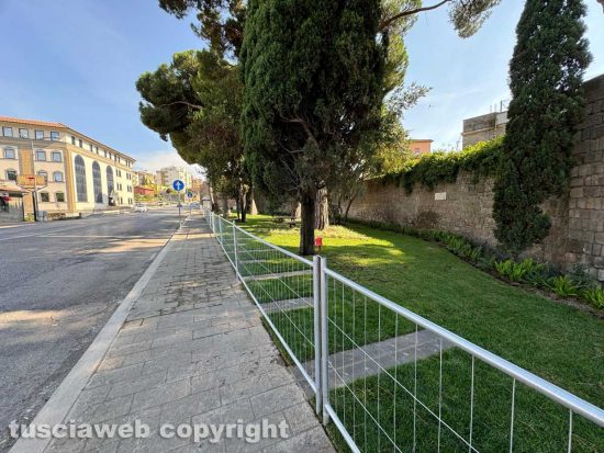 Viterbo - Risistemato parco Melvin Jones
