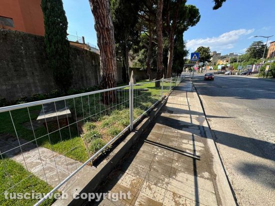 Viterbo - Risistemato parco Melvin Jones