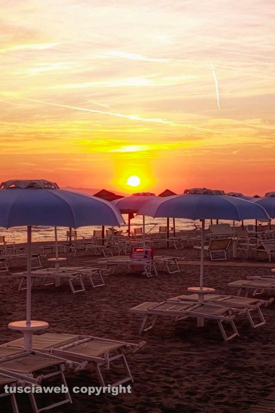 Tarquinia - Tramonto a Riva dei Tarquini
