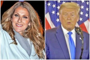 Celine Dion e Donald Trump