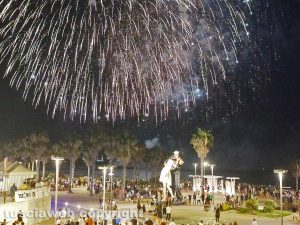 Civitavecchia - I fuochi alla Marina