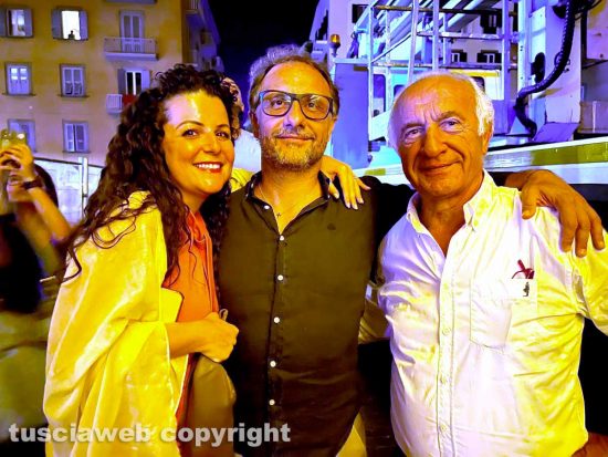 Macchina di Santa Rosa - La prova luci di Dies Natalis - Chiara Frontini, Mirko Fiorillo e Vincenzo Fiorillo