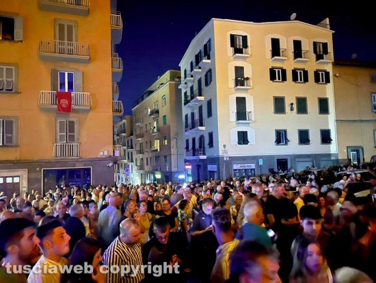 Macchina di Santa Rosa - La prova luci di Dies Natalis