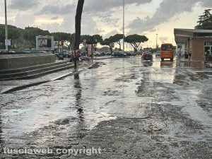 Maltempo a Viterbo
