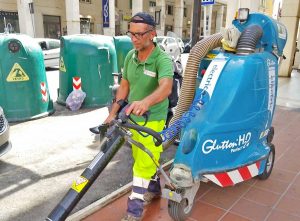 Gli interventi di pulizia di Civitavecchia Servizi Pubblici