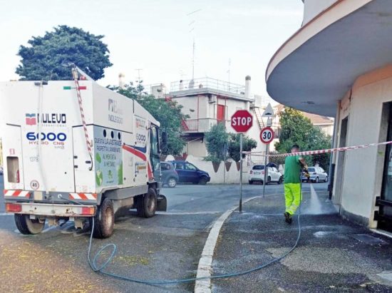 Gli interventi di pulizia di Civitavecchia Servizi Pubblici