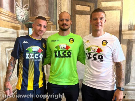 La presentazione della maglia della Fc Viterbo