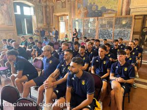 La presentazione della maglia della Fc Viterbo