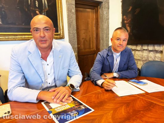 Viterbo - Conferenza stampa di Una Rosa in volo