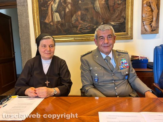 Viterbo - Conferenza stampa di Una Rosa in volo