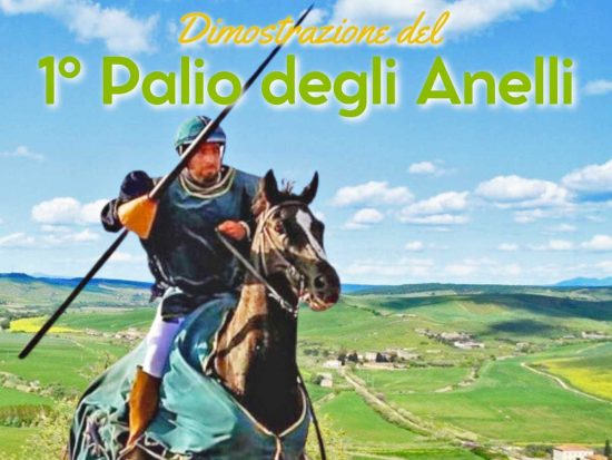 Tarquinia - La dimostrazione del 1° Palio degli Anelli