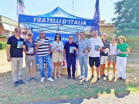 Il tour estivo di Fratelli d’Italia nella Tuscia