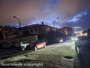 Viterbo - Via Santa Giacinta Marescotti al buio