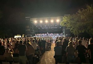 Santa Severa - Il concerto della fanfara della polizia