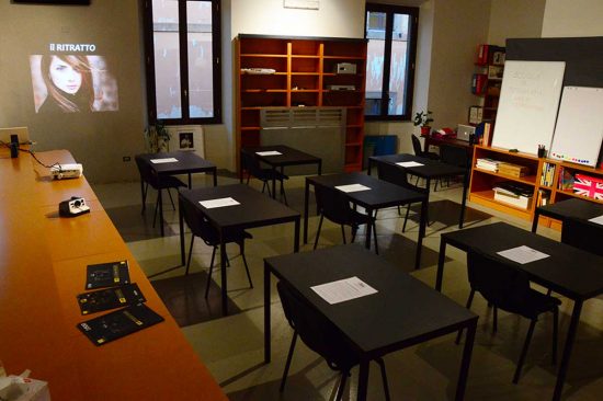 Viterbo - L'aula di fotografia