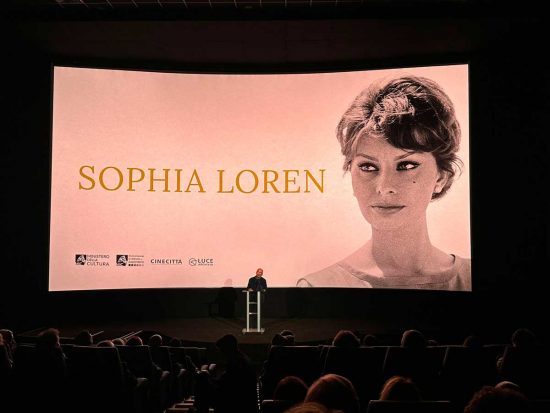 Roma - I festeggiamenti del 90esimo compleanno di Sophia Loren