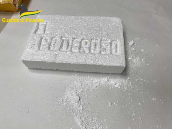 Guardia di finanza - La droga sequestrata