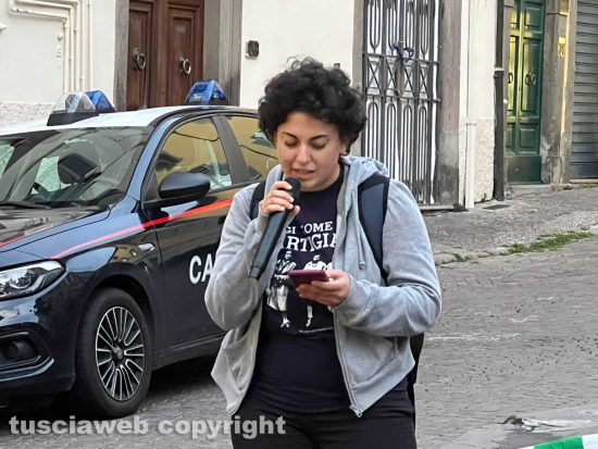 Viterbo - La manifestazione contro Vannacci - Lucia Ferrante