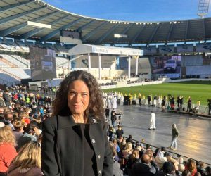 Antonella Sberna a Bruxelles dal Papa