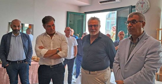 Terni - Il sovrintendente della polizia di stato Luca Viti lascia la questura