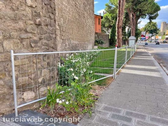 Viterbo - Il parco Melvin Jones ancora chiuso