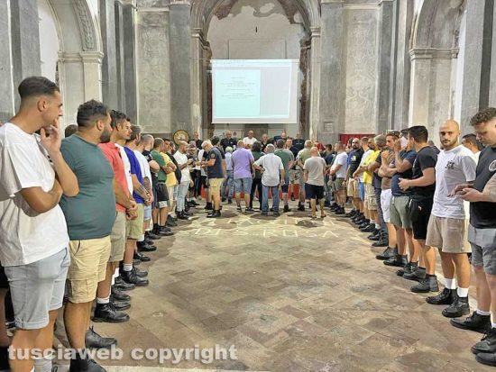 Viterbo - Le prove generali dei facchini