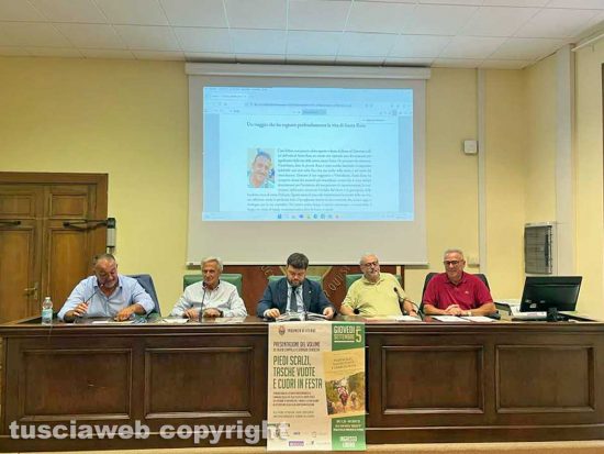 Viterbo - La presentazione del libro di Silvio Cappelli e Giorgio Chioccia