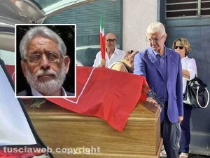 Viterbo - Il funerale di Saturnino Patacchiola