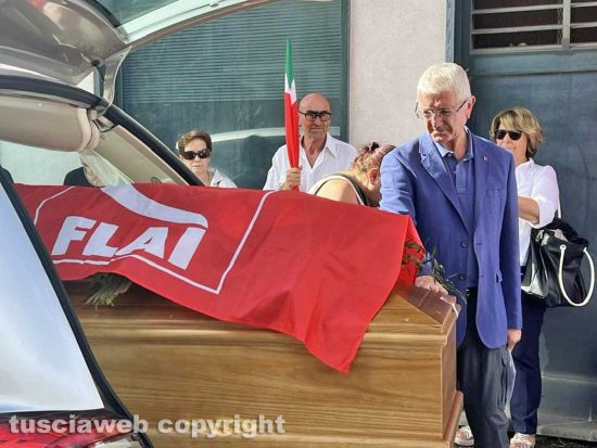 Viterbo - Il funerale di Saturnino Patacchiola