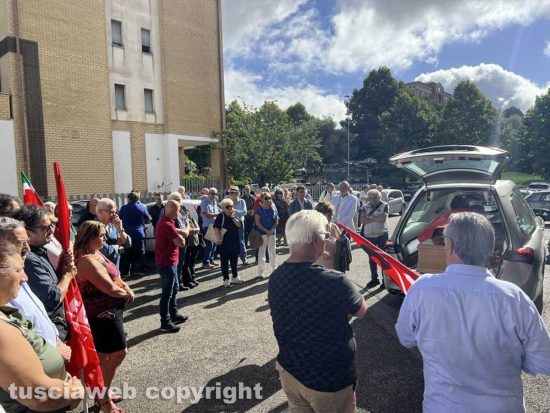 Viterbo - Il funerale di Saturnino Patacchiola