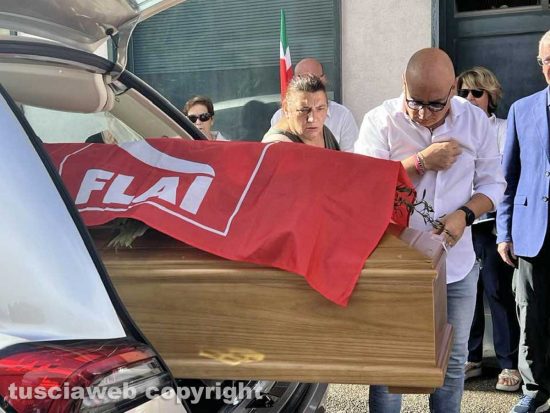 Viterbo - Il funerale di Saturnino Patacchiola