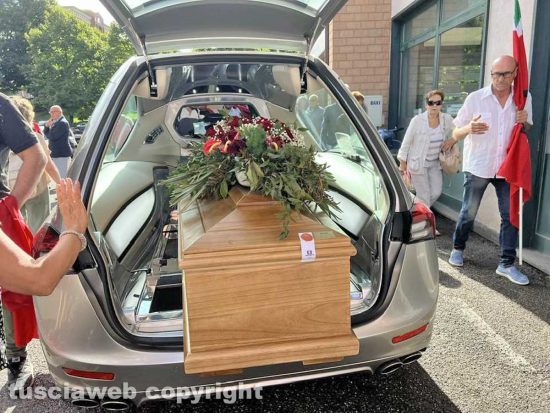 Viterbo - Il funerale di Saturnino Patacchiola