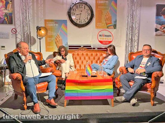 Viterbo - Lillo Di Mauro, Massimo Erbetti, Alessandra Maiorino e Massimiliano Gualdi
