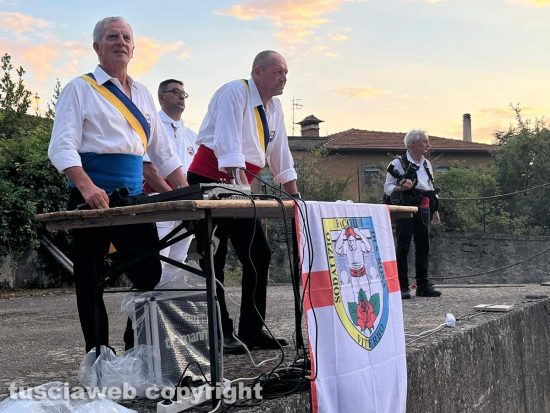 Viterbo - Santa Rosa - Il discorso del capofacchino Aspromonte al boschetto